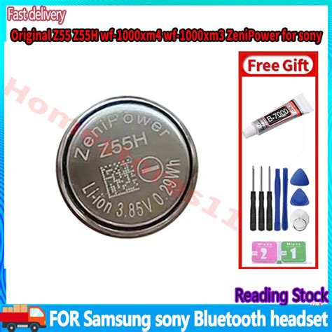100% NEW 2pcs Z55H Z55 ZeniPower 3.85V sony wf-1000xm4 wf-1000xm3 ...