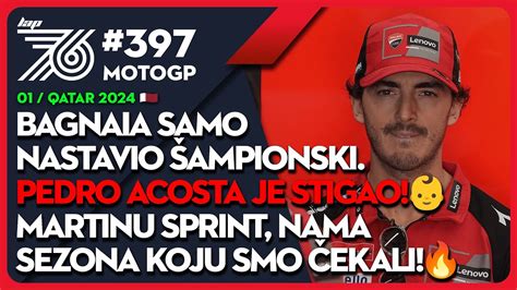 Lap Motogp Bagnaia Samo Nastavio Ampionski Pedro Acosta Je