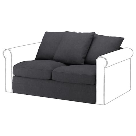 HÄrlanda Cover For Loveseat Section Sporda Dark Gray Ikea