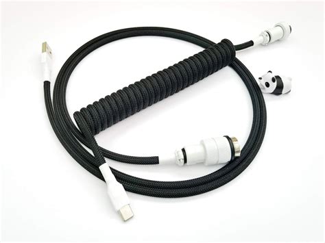 Coiled Keyboard Usb Cable Wob King Cables