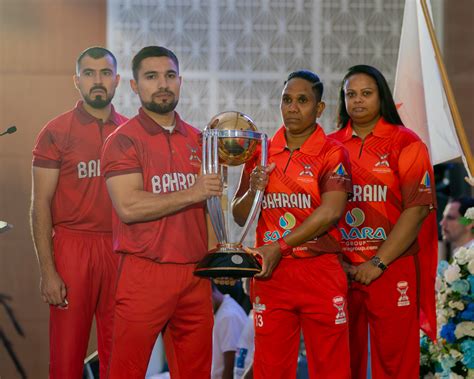 Video Icc Trophy Tour Bahrain Launch A Roaring Success Bahrain