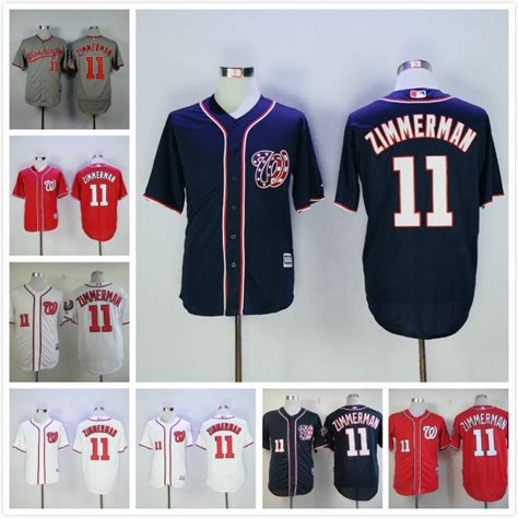 2017 Ryan Zimmerman Jersey Washington Nationals Baseball Jerseys ...