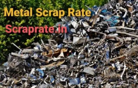 Iron Scrap Rate Today Latest Metal Scrap Market Price Scraprate In