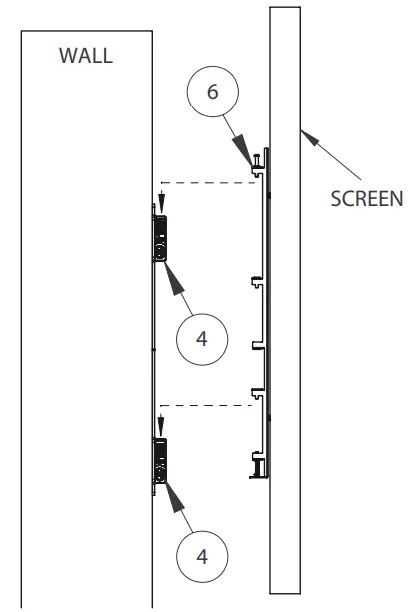 B TECH AV MOUNTS BT9920 XXL Display Wall Mount Installation Guide