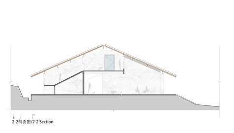 乐山市东林村镇文化中心，在60米屋檐下穿街走巷 / 时地建筑工作室 – 有方