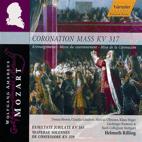 Mozart Coronation Mass K Exsultate Jubilate K