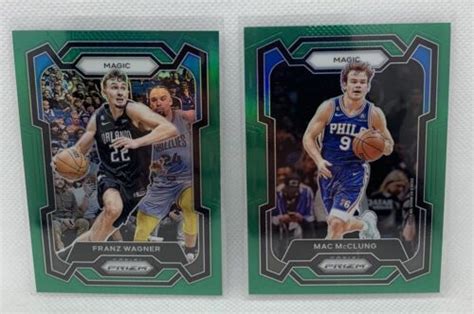 Panini Prizm Green Prizm Franz Wagner Mac Mcclung Prizm