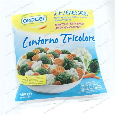 Contorno Tricolore Orogel Tiportolaspesa It