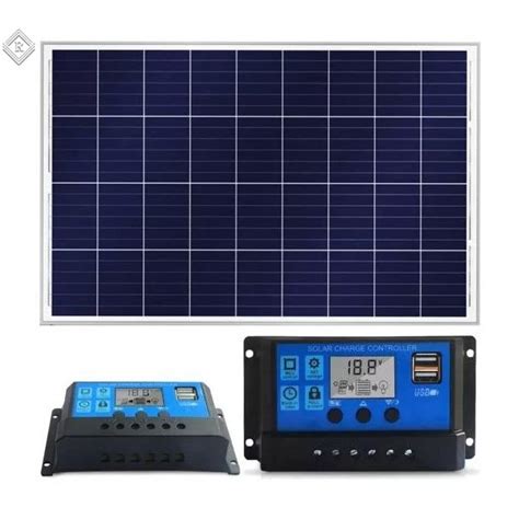 Solarpanel Bateria S Oneczna Panel Solarny W V Z Regulatorem