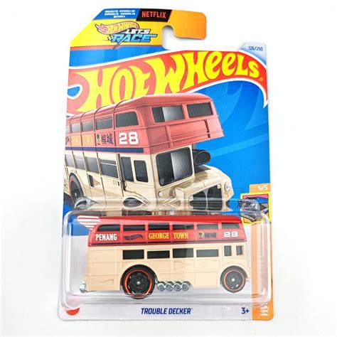 Машинка коллекционная Mattel Hot Wheels TROUBLE DECKER купить с доставкой по выгодным