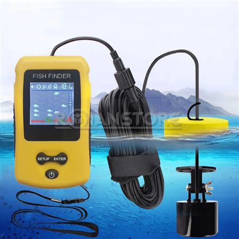 Sonar Ecosonda Portatil Pesca Buscador Peces M Mod Roian Store