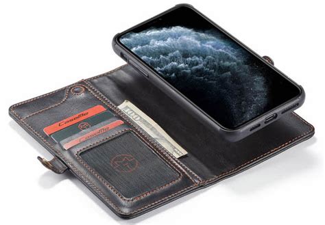 Caseme Iphone 11 Pro Max Wallet Magnetic Detachable 2 In 1 Case With