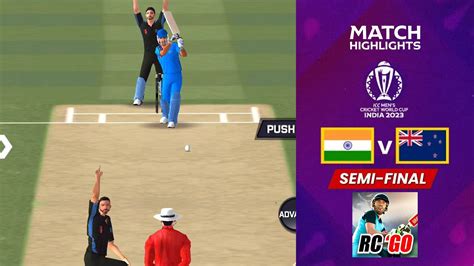 Semi Final Ind Vs Nz India Vs New Zealand In Real Cricket Lite Go World Cup Match