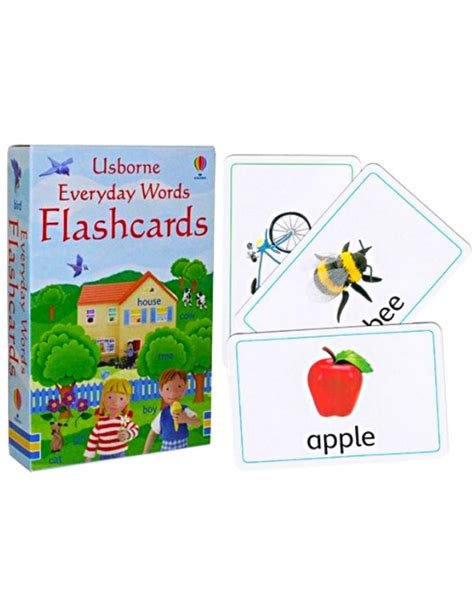 Usborne Everyday Words: English Flashcards – Red Balloon Books