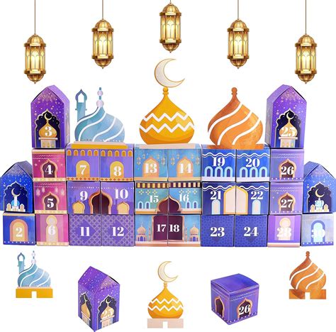 Amazon Ramadan Advent Calendar 30 Days Eid Mubarak Countdown