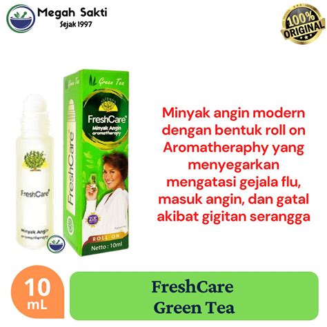 Jual Mgs Freshcare Green Tea Fresh Care Ml Minyak Angin