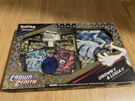 Crown Zenith Pokemon Unown V Lugia V Special Collection Kaufen Auf