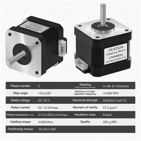 Motor Stepper Bipolar Nema Bygh Grados In A Motor