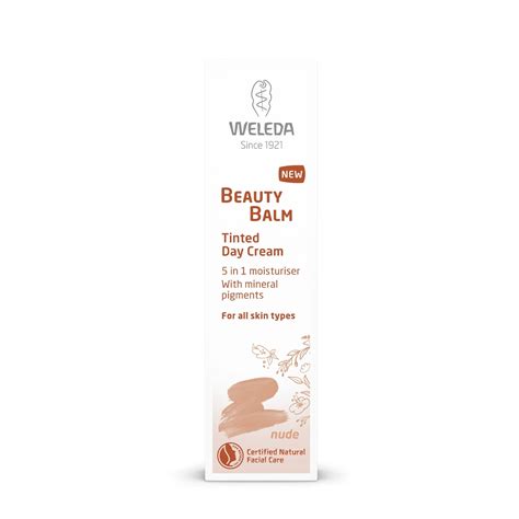 Beauty Balm Tinted Day Cream Nude Ml Weleda