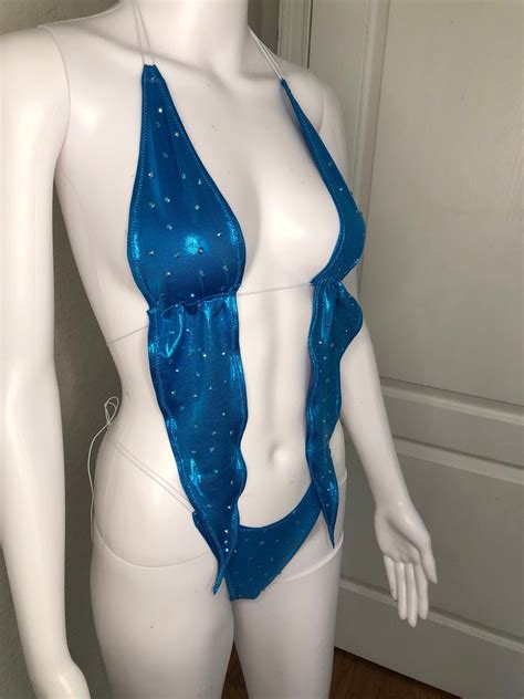 Mermaid Bikini Exotic Dancewear Halloween Stripper Outfit Etsy