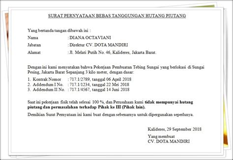 Contoh Surat Permohonan Klarifikasi Data Imagesee