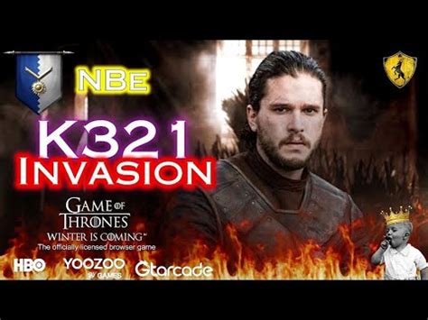 K321 Invasion Game Of Thrones Winter Is Coming GoTWiC YouTube