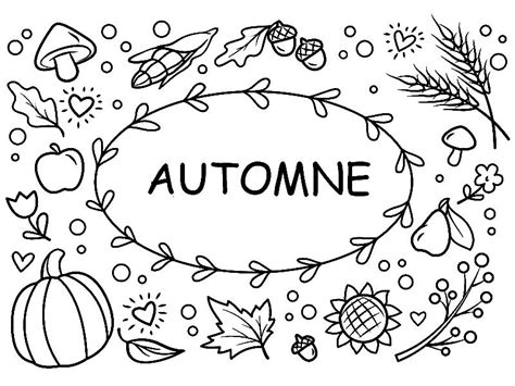 Taudis Cendre Papy coloriage d automne a imprimer Le progrès Puissant