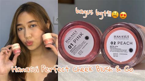 REVIEW JUJUR HANASUI PERFECT CHEEK BLUSH GO PECINTA BLUSH MERAPATT