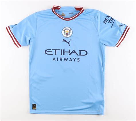 Erling Haaland Signed Manchester City Jersey (Beckett) | Pristine Auction