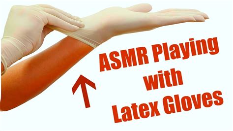 Asmr Latex Gloves Relaxing Sounds Lotion Triggers Ear To Ear Massage