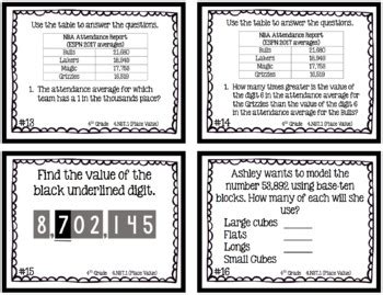 Place Value Task Cards Bundle Cards By Live Learn With Laurin