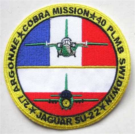 INSIGNE TISSU PATCH Armee De L Air Escadron De Chasse 2 7 Argonne