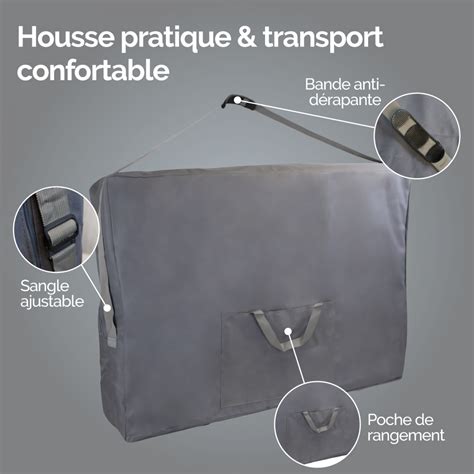 Housse De Transport Pour Table De Massage Gris