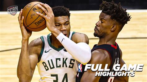 Milwaukee Bucks Vs Miami Heat 2021 22 Nba Season Full Game