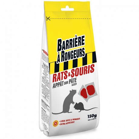 Barriere Rongeurs Rats Souris App T Sur P Te G