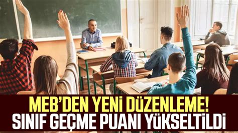 MEB den yeni düzenlemeler Sınıf geçme puanı yükseltildi Samsun Haber