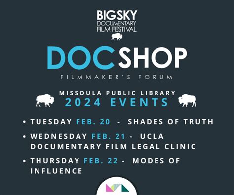 Big Sky Documentary Film Festival Docshop