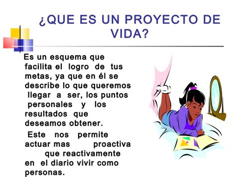 Ejemplos De Conceptos De Proyecto De Vida