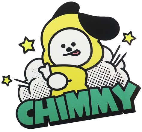 Chimmy Bt Comic Jimin Sticker By Bt Bts Adesivos Bonitos