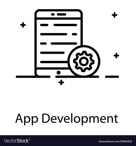 App development Royalty Free Vector Image - VectorStock