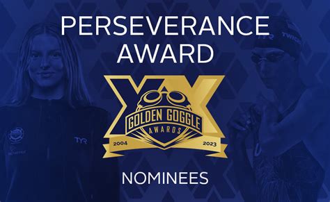 2023 Golden Goggles At A Glance Perseverance Award