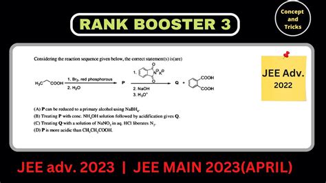 Concept And Tricks For Jee Main And Jee Advanced Rank Booster