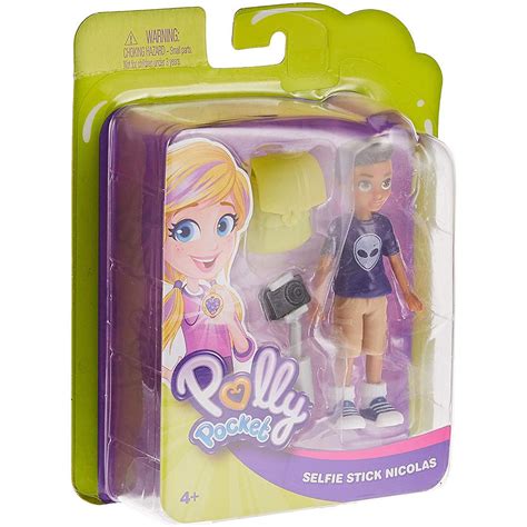 Polly Pocket Active Figura Selfie Stick Nicolas Precio Guatemala