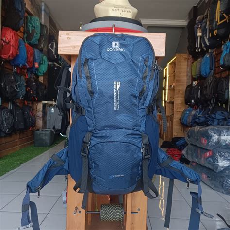 Jual Tas Ransel Gunung Consina Capertee 35L Semi Carrier Cover Bag