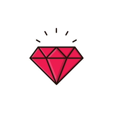 Gemstone vector icon 11225579 Vector Art at Vecteezy