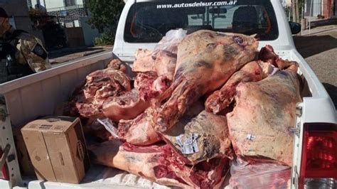 Se decomisó una gran cantidad de carne en mal estado en San Antonio