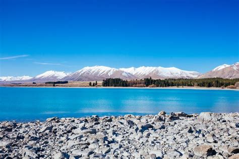 Lago Tekapo En Nueva Zelanda Foto Premium