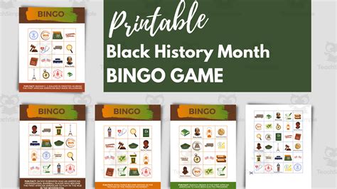 Black History Month Bingo By Teach Simple