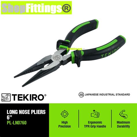 Jual Tekiro Tang Lancip Panjang Inch Tang Buaya Long Nose Pliers