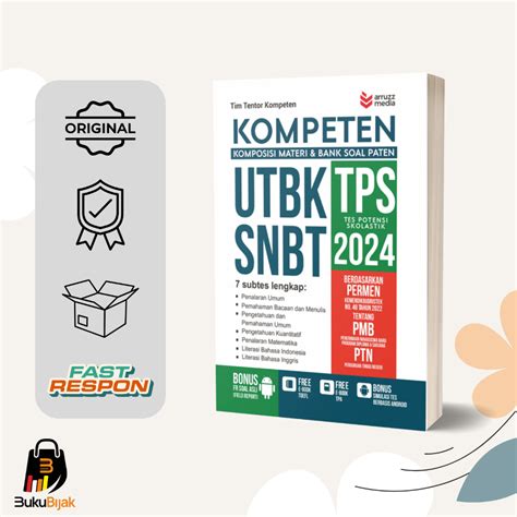 Jual Buku Kompeten Ujian Tes Bebasis Komputer UTBK Seleksi Nasional